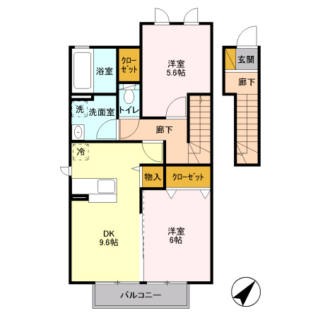 Parkside ひたち野の間取り