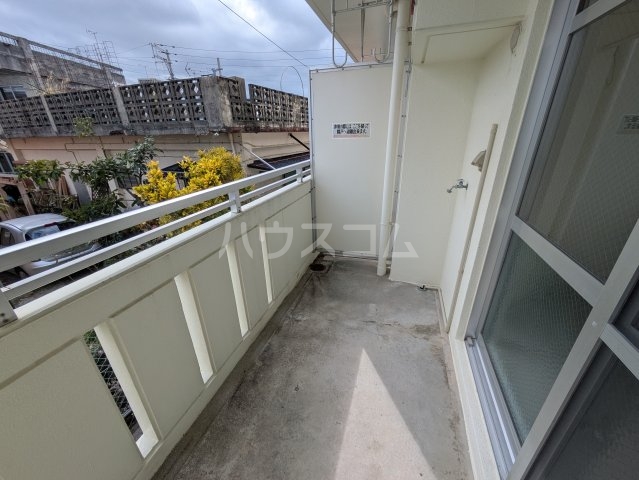 12/24 バルコニー
