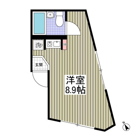 エスパシオ品川大井の間取り