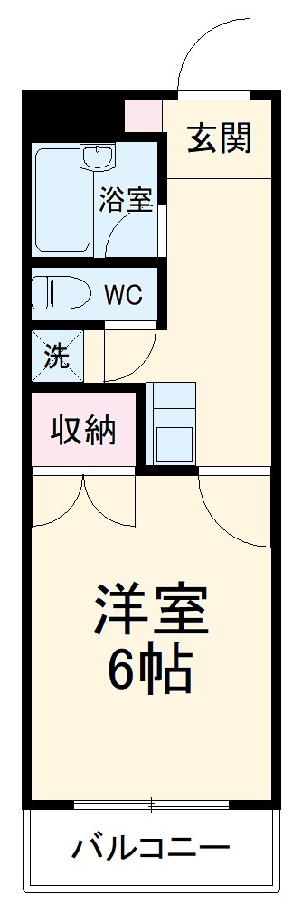 煉瓦館ボワリジェールの間取り