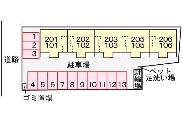 15/21 駐車場
