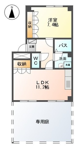 ブリックヒルズⅡの間取り