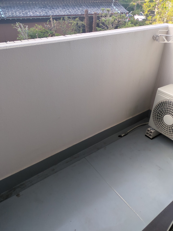 12/18 バルコニー