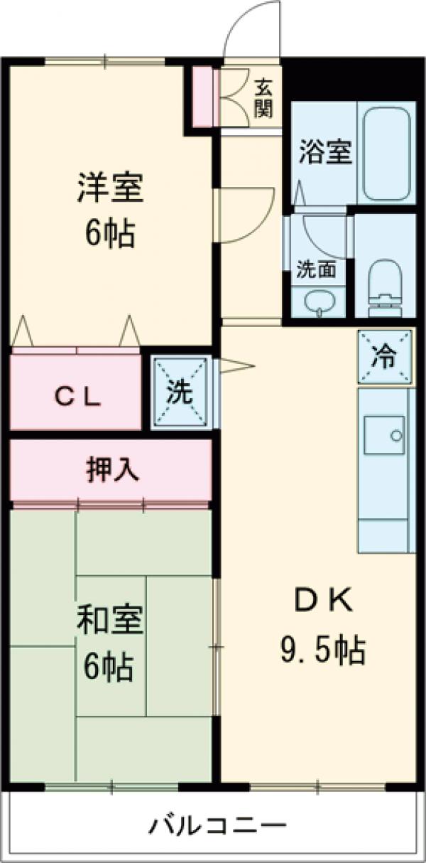 グレイスコートの間取り