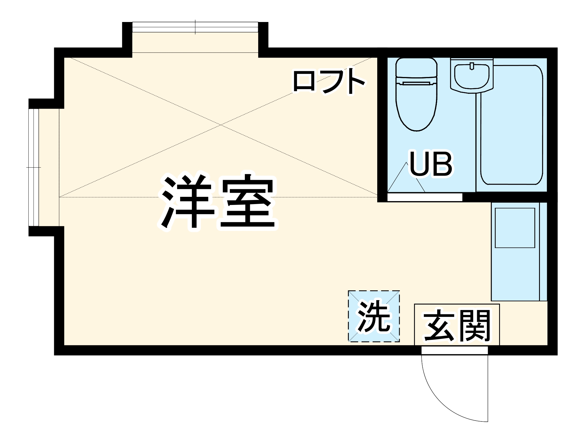 Casa青葉台の間取り
