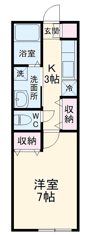 MI CASA Bella(ミカーサベラ)の間取り