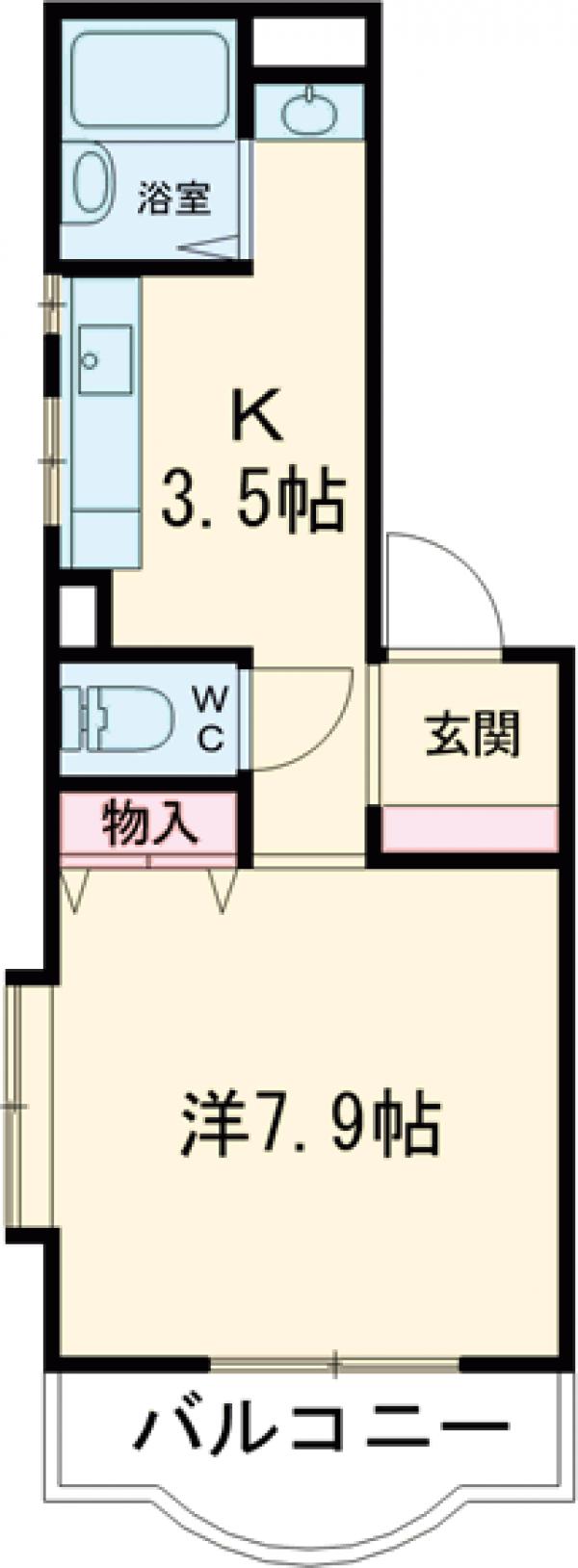 ケンハイムの間取り