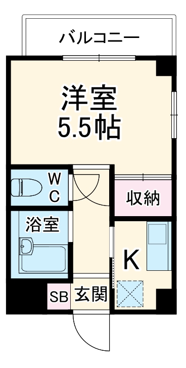 冬頭第2ビルの間取り