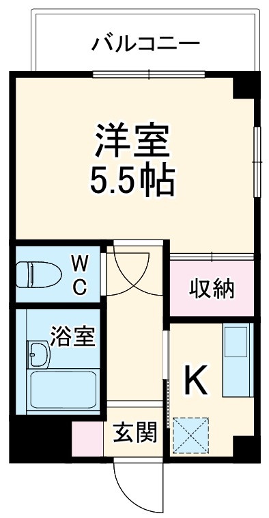 冬頭第2ビルの間取り