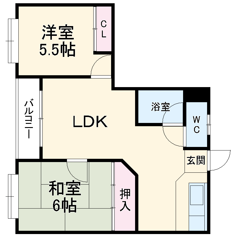 第一菊屋ビルの間取り