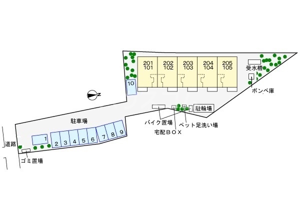 3/9 駐車場