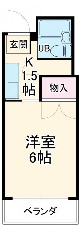 RESIDENCE610の間取り