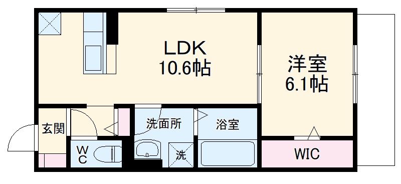 グラン上和白の間取り