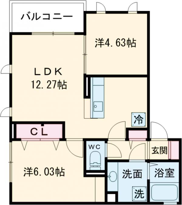 ポンテアルタの間取り
