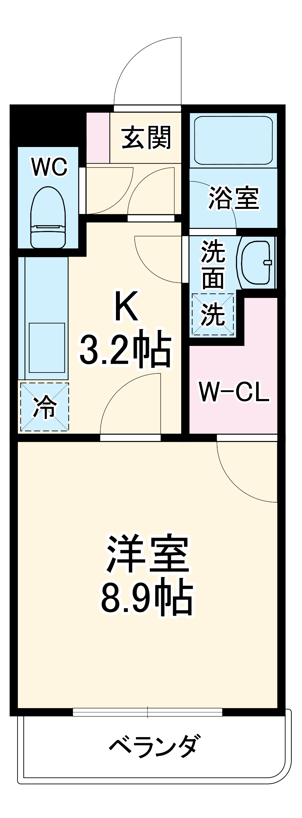 ソレイユガーデンの間取り