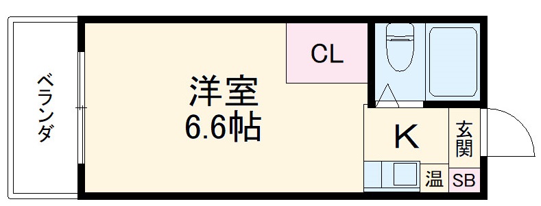 ビビッド原の間取り