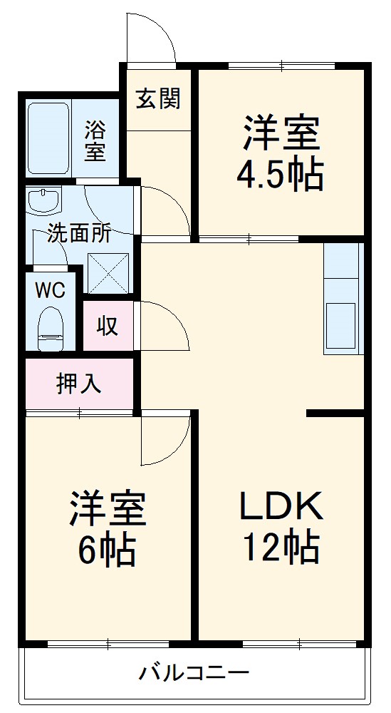 シャトレー天王の間取り