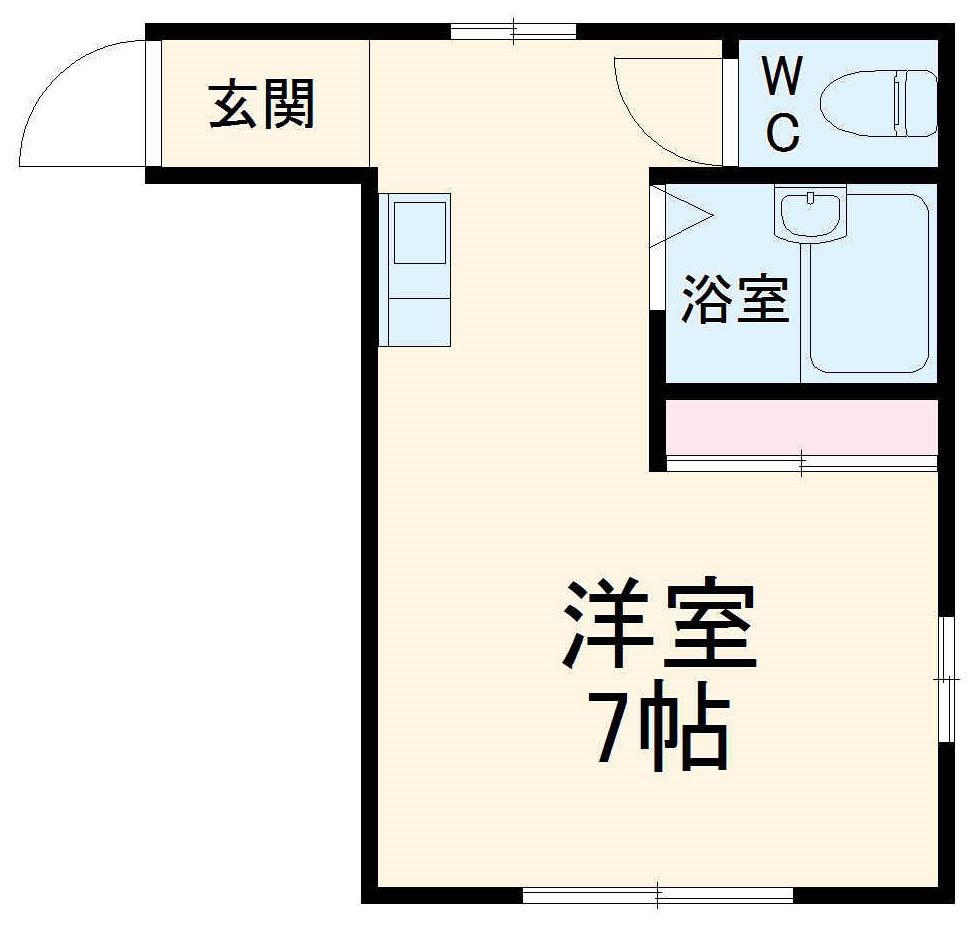 コマハイムの間取り