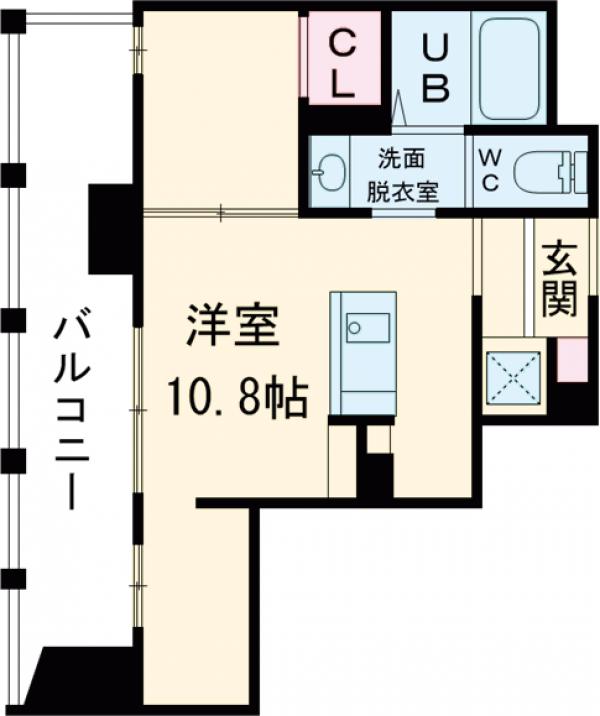 ブーブーヴィラ二条の間取り