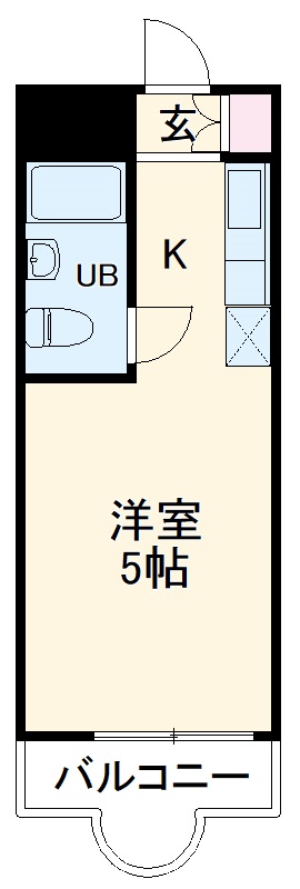 ビラ東海の間取り