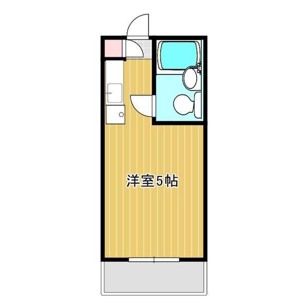 ビラ東海の間取り