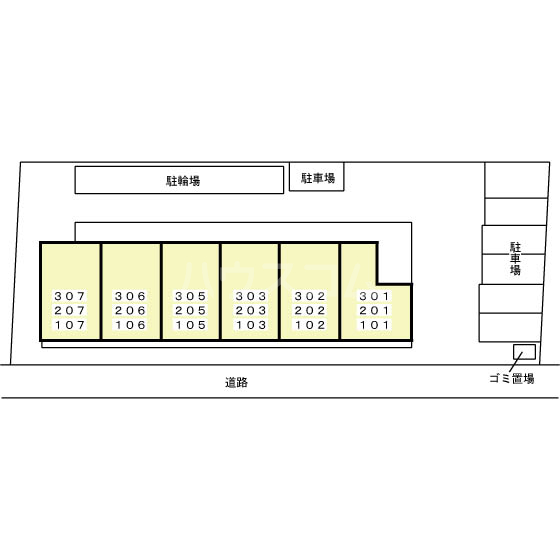 6/7 駐車場