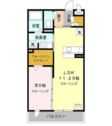 バラディー伏見の間取り