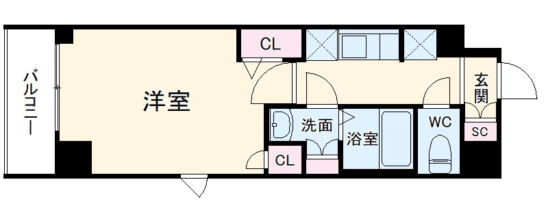 Nステージ鶴見の間取り