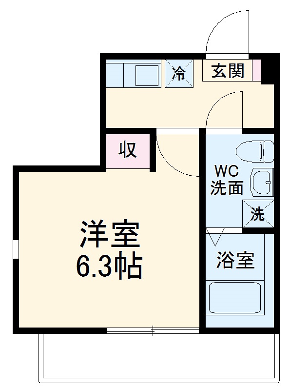 コンフォールⅡ三ツ境の間取り