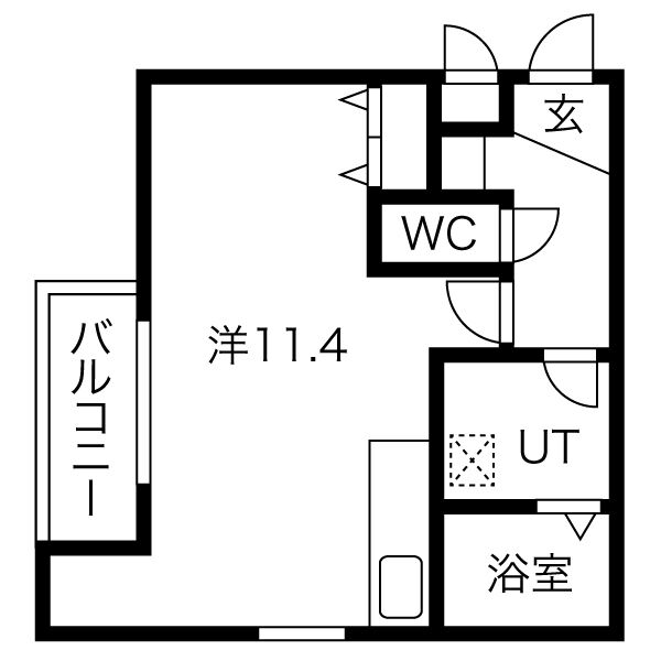 トロワ浄心の間取り