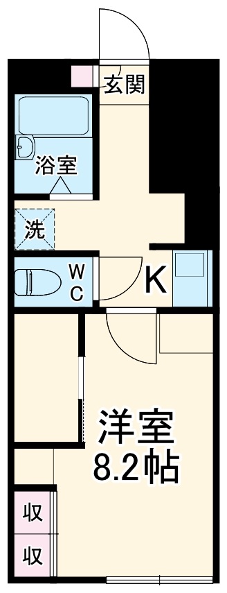 レオパレスヴァン アベニューの間取り