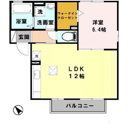 バルカの間取り