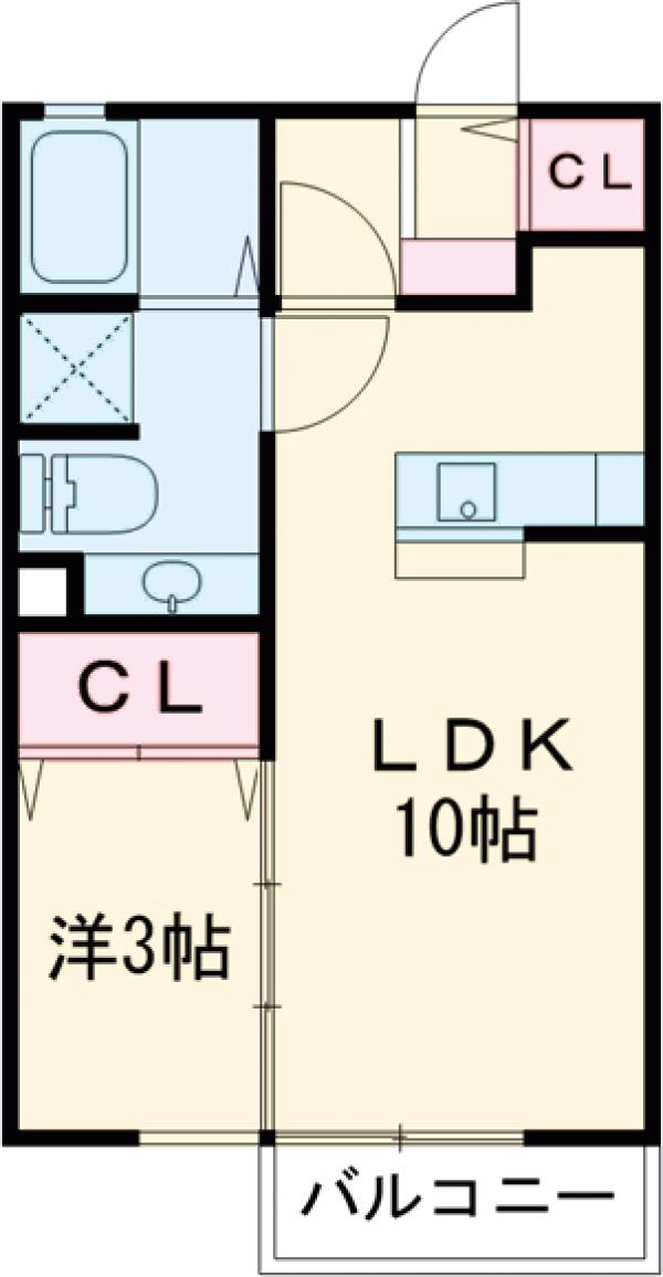 フィオレットの間取り