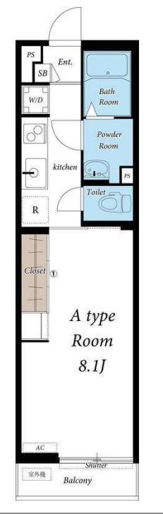 リブリ・ラ サンサリテ西船橋の間取り