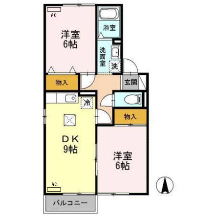 パークサイド大門の間取り