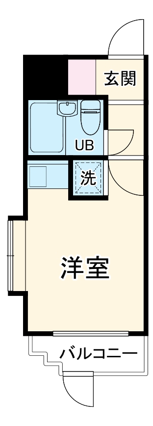 スカイコート横浜弘明寺の間取り