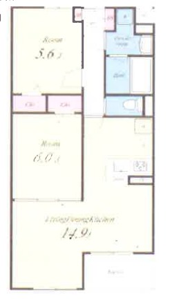 ベルフォーレⅠの間取り