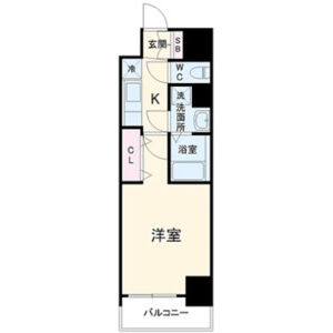 ワールドアイ名古屋城北の間取り