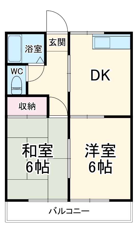 サンハイム平塚の間取り