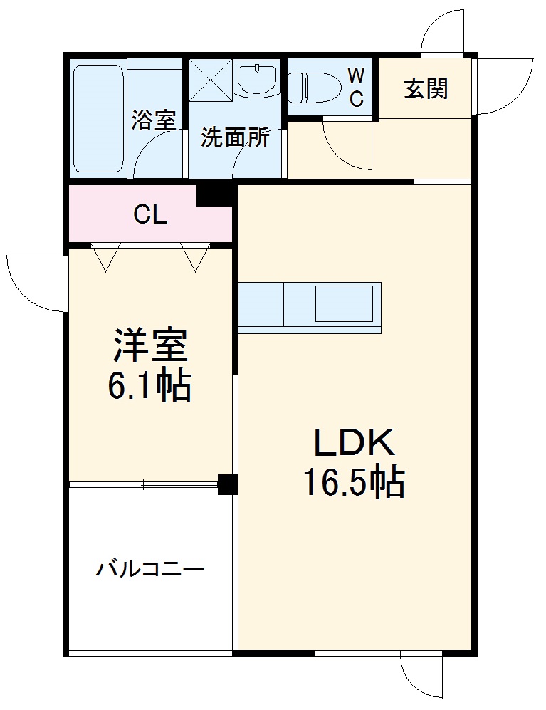 CurmsⅠの間取り