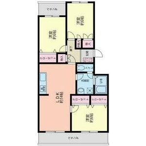 シャルム秋元の間取り