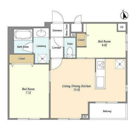 CHARMANT GRANDIRの間取り