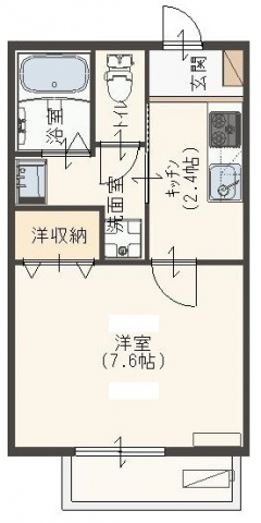 メジトーモの間取り