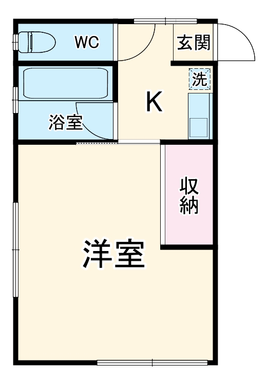 コスモハイツの間取り