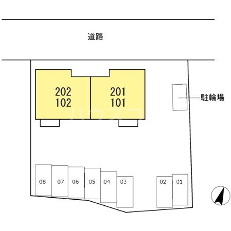 14/15 駐車場
