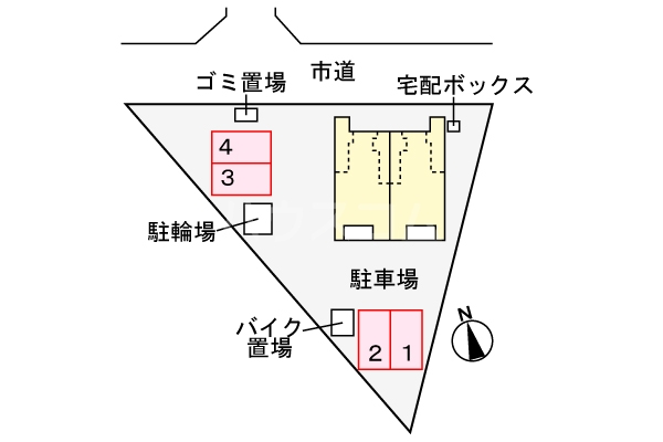 16/26 駐車場