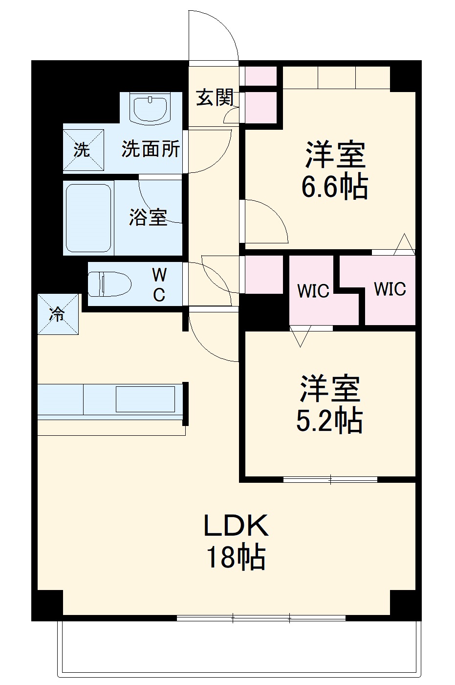 パビリオン本郷の間取り