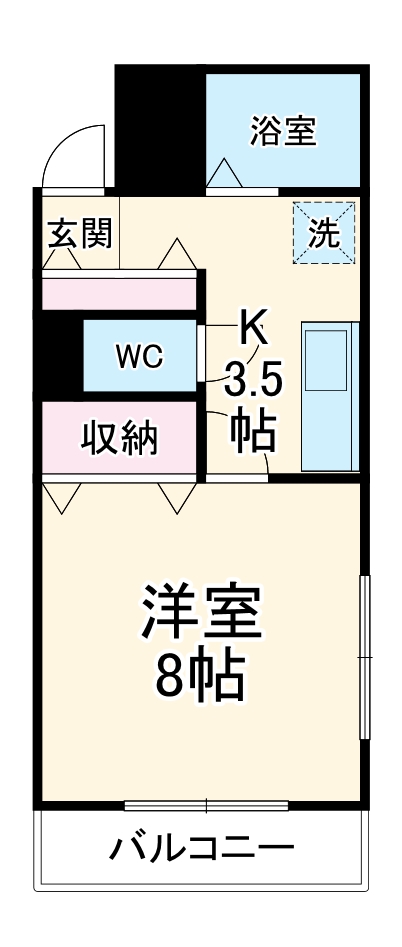 高島屋マンションⅡの間取り