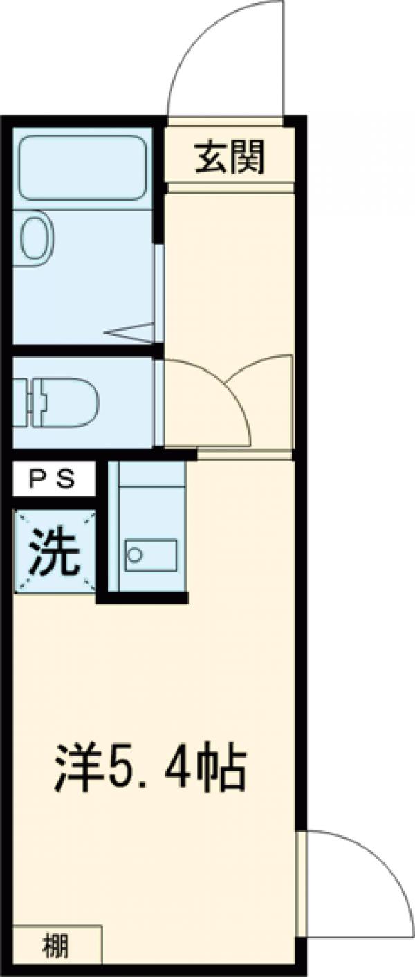 ノーザンロード北千住Ⅱの間取り