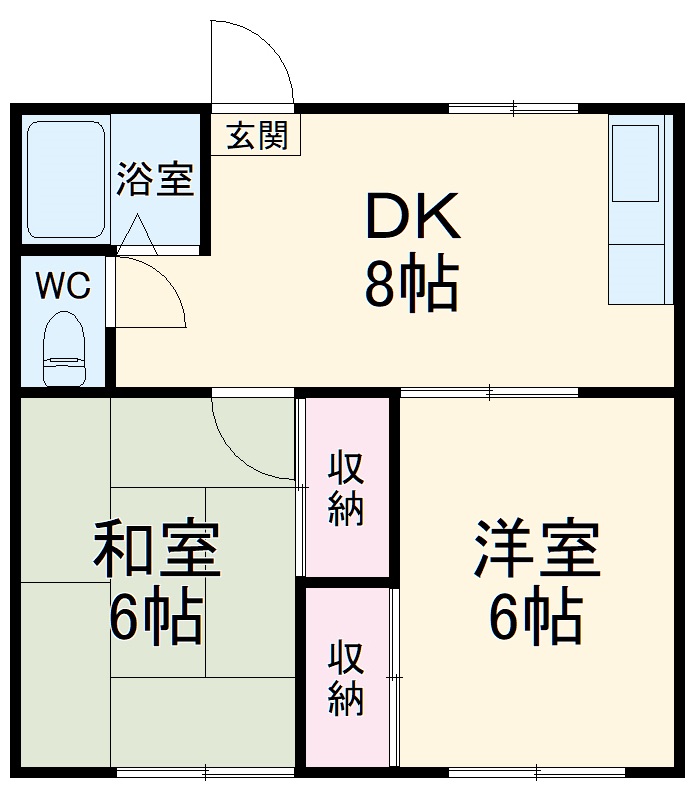 ロスピック森戸の間取り